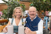 Das Moderatoren-Duo Susanne Wiesner und Markus Tremmel.