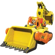 Rubble in seinem Super-Bulldozer.