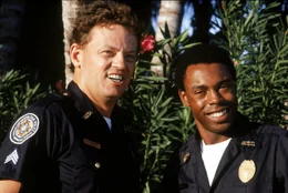 Michael Winslow (r),  David Graf (l).