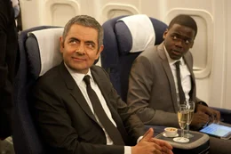 Johnny English (Rowan Atkinson), Agent Tucker (Daniel Kaluuya).