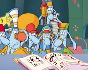 Bizarre Inseln im Sternenmeer, außergewöhnliche Einwohner und ein exzentrischer König: Starland. Hier lebt unser kleiner Held Altair.