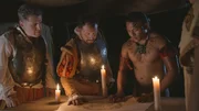 Die Konquistadoren wurden von ihren Verbündeten zur Stadt der Azteken geführt. Die Konquistadoren wurden von ihren Verbündeten zur Stadt der Azteken geführt.