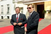 Klaus-Rüdiger Landowsky (li.) und Eberhard Diepgen Bürgermeister von Berlin.
