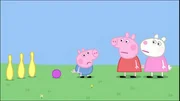 v.li.: George Pig, Peppa Pig, Suzy Sheep
