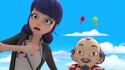 On left: Marinette Dupain-Cheng