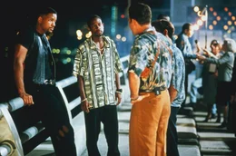 L-R: Mike Lowrey(Will Smith), Marcus Burnett(Martin Lawrence)