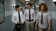 L-R: Adam DeMamp (Adam DeVine), Anders Holmvik (Anders Holm), Blake Henderson (Blake Anderson)