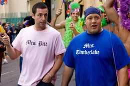 Pictured L-R: Chuck (Adam Sandler), Larry (Kevin James),