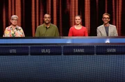 Die Kandidat:innen (v.l.n.r. am Panel): Ute Engels, Ulas Bay, Tanne  Von Bahder und Sven Kjär.