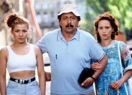 (v.l.n.r.) Rita Struutz (Marie Gruber); Udo Struutz (Wolfgang Stumph); Jacqueline (Claudia Schmutzler)