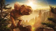 Im Norden Kanadas stieß ein Forschungsteam auf eine der spektakulärsten paläontologischen Entdeckungen der vergangenen Jahrzehnte: die Überreste einer gewaltigen Herde von Pachyrhinosauriern. Unter den Fossilien sind auch die Überreste vieler Jungtiere, wie der Held des Films Albie. Im Norden Kanadas stieß ein Forschungsteam auf eine der spektakulärsten paläontologischen Entdeckungen der vergangenen Jahrzehnte: die Überreste einer gewaltigen Herde von Pachyrhinosauriern. Unter den Fossilien sind auch die Überreste vieler Jungtiere, wie der Held des Films Albie.