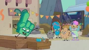 v.li.: Bester, Rocky, Flip Flop, Toot, Grafifi