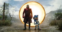 L - R: Jim Carrey als Ivo Robotnik, Sonic