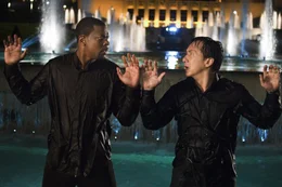 L-R: Carter (Chris Tucker) und Lee (Jackie Chan)