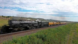 Big Boy 2019 f&auml;hrt auf der Strecke der Transkontinental Railway.
