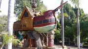 The Pirate Ship Treehouse.