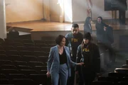 Pictured (L-R): Sprague Grayden as Aimee Fenway, Zeeko Zaki as Special Agent Omar Adom 'OA’ Zidan, and Missy Peregrym as Special Agent Maggie Bell, John Boyd as Special Agent Stuart Scola.