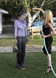 Der Konkurrenzkampf geht weiter: Susan (Teri Hatcher, l.) und Edie (Nicollette Sheridan, r.) ...