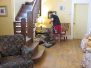 Kizzy at the hospice.