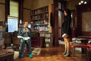 Machen sich auf die Suche nach einem Mörder im Mafiamilieu: Sherlock Holmes (Jonny Lee Miller, l.) und Joan Watson (Lucy Liu, r.) ...
