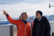 Wird Wintersport in 10, 20 oder 30 Jahren noch in den Alpen m&ouml;glich sein? Ist die Wasserversorgung weiterhin gesichert? Im Schneefernerhaus auf der Zugspitze trifft Harald Lesch (r.) den Glaziologen Dr. Christoph Mayer (l.) von der Bayerischen Akademie der Wissenschaften, der spannende Antworten auf die Fragen hat.