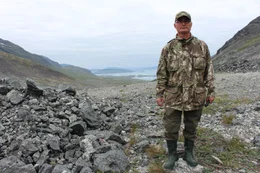 Niels Sakariassen aus dem s&uuml;dgr&ouml;nl&auml;ndischen Narsaq engagiert sich seit vielen Jahren in der Anti-Uran-Bewegung Urani Naamik (Uran? Nein Danke!).