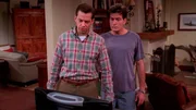 L-R: Alan (Jon Cryer), Charlie (Charlie Sheen)