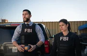 Special Agent Omar Adom 'OA' Zidan (Zeeko Zaki, l.); Special Agent Maggie Bell (Missy Peregrym, r.)