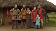 Bildunterschrift:  Diese Familie gibt einen Einblick in ihr einzigartiges Leben unter mittelalterlichen Umst&auml;nden.
