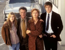 Bertie Knox (Ellen Pompeo), Ben Floss (Dustin Hoffman), Jojo Floss (Susan Sarandon) und Joe Nast (Jake Gyllenhaal)