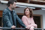 "Soko Kitzbühel", "Alte Schuld." Die Konzeptkünstlerin Valentina Eberlin wird in der Galerie ihres Liebhabers umgebracht. Im Bild: Jakob Seeböck (Lukas Rother), Julia Cencig (Nina Pokorny).