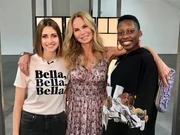 V.l.: Bella Lesnik, Rosalie van Breemen und Toni Loba V.l.: Bella Lesnik, Rosalie van Breemen und Toni Loba