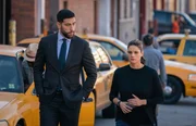 Special Agent Omar Adom 'OA' Zidan (Zeeko Zaki, l.); Special Agent Maggie Bell (Missy Peregrym, r.)