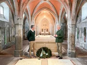 (v.li.): Johann-Philipp Spiegelfeld mit Franz Spiegelfeld. (v.li.): Johann-Philipp Spiegelfeld mit Franz Spiegelfeld.