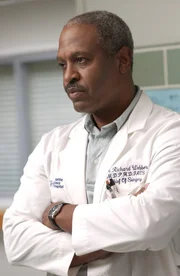 Dr. Richard Webber (James Pickens jr.) hat seine Schützlinge im Griff ...