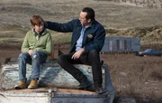 L-R: Lucas Weller (Jakob Davies) und Noah Kross (Nicolas Cage)