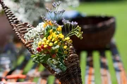 Blumengesteck von Monika Schudt.