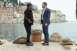 v.li.: Darius Kincaid (Samuel L. Jackson), Michael Bryce (Ryan Reynolds).