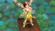 Tinker Bell ist ganz in ihrem Element.