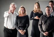 (v.li.): Heinz Marecek (Hannes Kofler), Andrea L`Arronge (Gräin Schönberg), Liliane Zillner (Laura Westreicher)