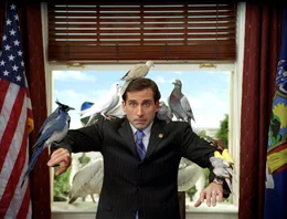 Zum modernen Noah mit prophetischen Gaben f&uuml;hlt sich Evan (Steve Carell) keineswegs berufen. Als sich aber die g&ouml;ttlichen Zeichen h&auml;ufen, bleibt ihm nichts anderes &uuml;brig, als vom Dienst am Vaterland zum Dienst an seinem Gott zu wechseln ...