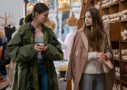 L to R: Diana Silvers and Kristine Froseth in BIRDS OF PARADISE.
