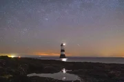 Im Februar bessert sich das Wetter in Wales: Nach Monaten des Regens ist der Himmel klar, kalt und geradezu spektakulär.