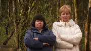 Val Driver (rli.) und Bev Korness