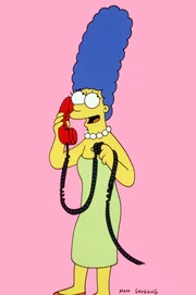(13. Staffel) - Die liebevolle Mutter Marge Simpson hängt mal wieder an der Strippe.