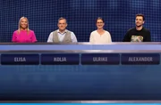 Die Kandidat:innen (v.l.n.r. am Panel): Elisa Soetermanns, Kolja C. Moreth, Ulrike Starke und Alexander Riedel.