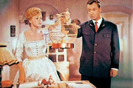 Josepha Vogelhuber (Waltraut Haas), Leopold Brandmeyer (Peter Alexander)