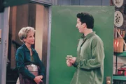 Caitlin (Kristin Dattilo, l.); Ross Geller (David Schwimmer, r.)