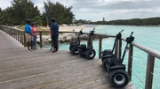Exterior, Clients Christina and Dahl on segway ride in Nassau, Bahamas. As seen on HGTV's Caribbean Life. Exterior, Clients Christina and Dahl on segway ride in Nassau, Bahamas. As seen on HGTV's Caribbean Life.