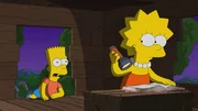 Bart (l.); Lisa (r.)